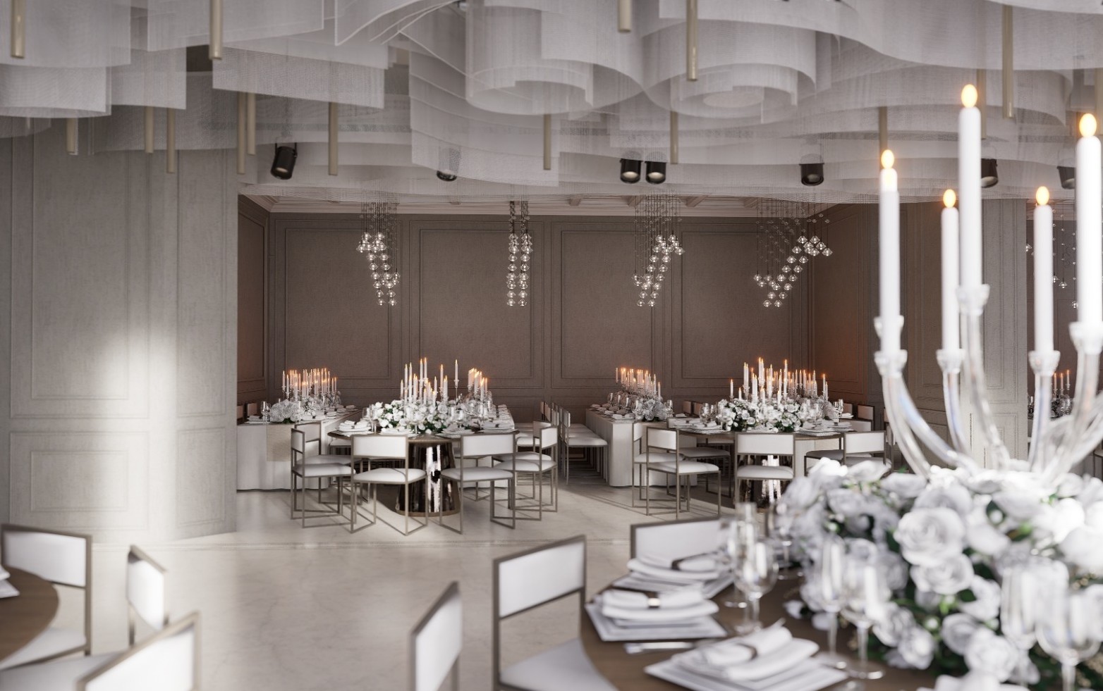 Hochzeit am Wasser - stilvolle Details der Eventlocation